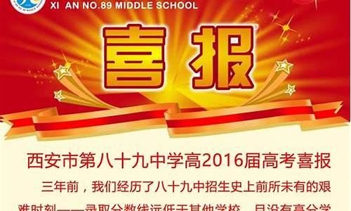 西安中学2016高考喜报图片大全,西安中学2016高考