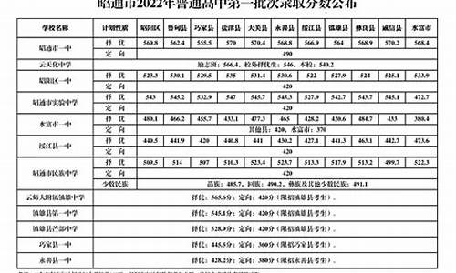 2021云南昭通中考成绩分数_2024年昭通中考分数查询