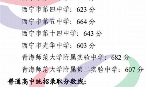 2024年青海中考分数线是多少,2024年多少分可以考上高中