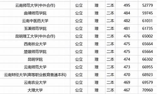 公办二本大学分数线低,公办二本大学分数线低的有哪些