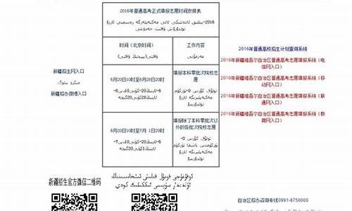 2016新疆高考报志愿_2016年新疆高考考生人数