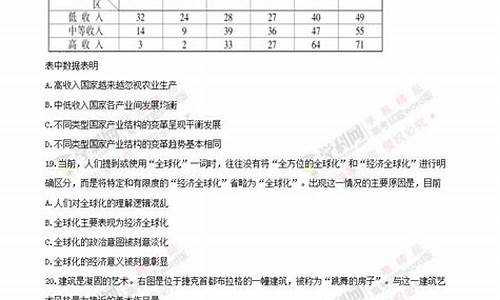 2017高考历史江苏试卷_2017年历史江苏卷